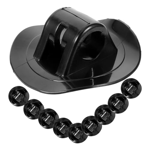 CLISPEED 10 Stück Teiliges PVC kajak Schnallen Leichte Robuste Bootskordel Fixierer für Kanu und Kajak Installieren für Outdoor Kanu Rafting Zubehör von CLISPEED