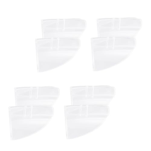 CLISPEED 4 Paare Tpu Seitenschutz für Brillen Flexible Schutzflügel Leichtes Kompaktes Design Einfach zu Montieren Entfernen Seitlicher Augenschutz gegen Spritzer Langlebig und Komfortabel von CLISPEED