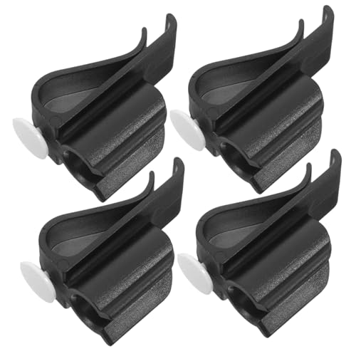 CLISPEED 4 Stück Teiliges Golf Putter Clip aus Langlebigem Praktischer Clubhalter zur Sicheren Befestigung Am Golftasche Einzigartiges Design Verhindert Herunterfallen der Golfschläger von CLISPEED