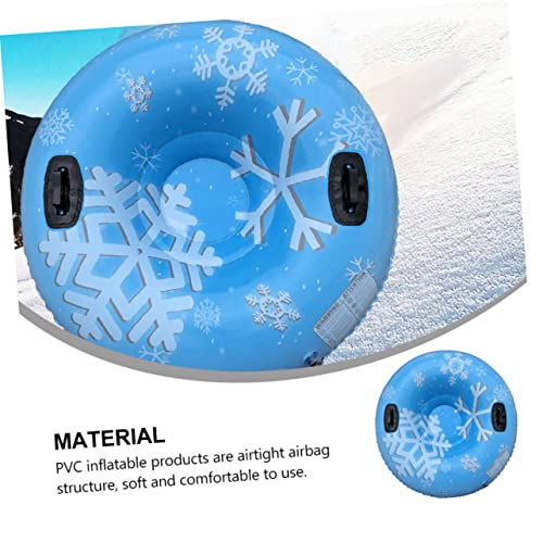 CLISPEED Aufblasbare PVC Schneeröhre Rodelschlitten Winter Outdoor Sport Dickwandig Kältebeständig Platzsparend Strapazierfähig und Einfach zu Reinigen von CLISPEED