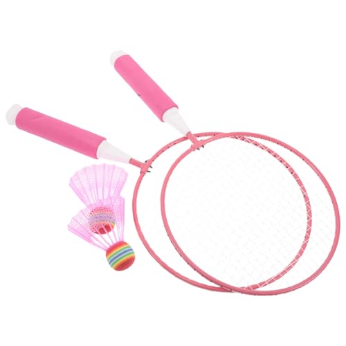 CLISPEED Badminton Set Leichtes Racket mit Shuttlecocks für Anfänger Outdoor Spiel Familie Eltern-Junge Mädchen Freizeitspaß von CLISPEED