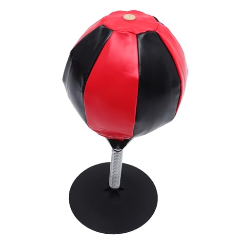 CLISPEED Boxsack mit Saugnapf Tischboxsack Reaktionsball für Boxtraining Fitness Ganzkörper Workout Stressabbau Büro Zuhause Trainingsgerät von CLISPEED