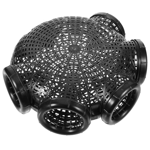 CLISPEED Faltbare Fischreuse aus Robustem Pp Material Wiederverwendbar und Tragbar Effektive Krabbenfalle mit Engmaschigem Netz Schnell Sinkend für Flusskrebse Aale und Süßwasserfischen von CLISPEED