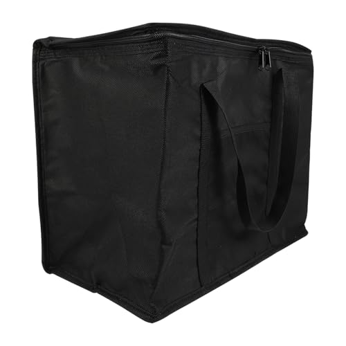CLISPEED Faltbare Isolierte Einkaufstasche aus Strapazierfähigem Vliesstoff Leicht und Kompakt Vielseitig für Camping Picknick Strand und Alltag Geeignet Wasserabweisend und Robust von CLISPEED
