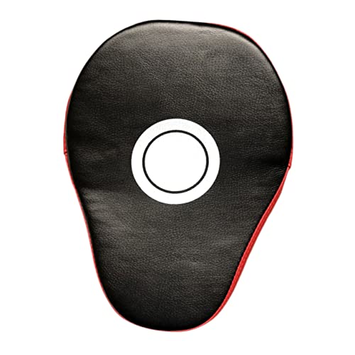 CLISPEED Handpratzen Boxen Rot Schwarz Vorgekrümmte MMA Trainingspads Stoßdämpfende Taekwondo Fuß Handzielscheiben für Kampfsport Training Zuhause von CLISPEED
