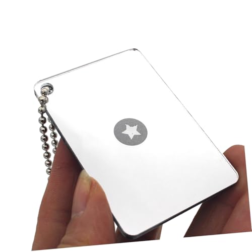 CLISPEED Multifunktionaler Survival signalspiegel aus Acryl für Outdoor Camping Bergsteigen Schnelles Präzises Signalisieren bei Notfällen Robust und Langlebig für Überlebensausrüstung von CLISPEED