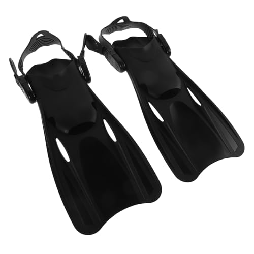 CLISPEED Verstellbare Schnorchelflossen für Erwachsene Kurze Schwimmflossen mit Ergonomischer Passform Komfortabel und Langlebig für Schwimmtraining und Schnorcheln Verbesserte von CLISPEED