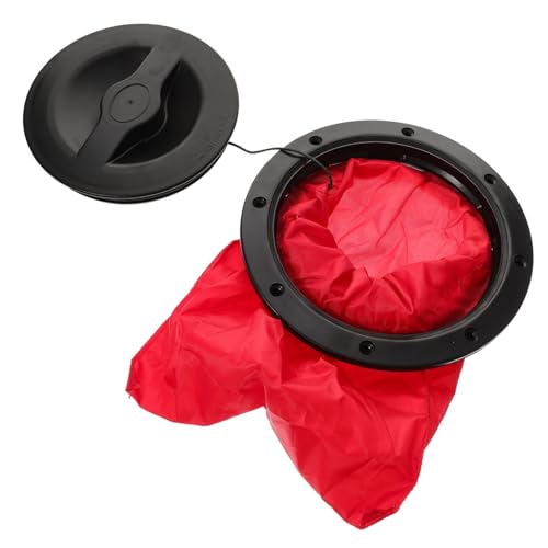 CLISPEED Wasserdichter Kajak Kabinenverschluss Abs Dichtung Abdeckung für Yacht Bootseinlass Horizontal und Vertikal Montierbar Langlebiger Schutz vor Wassereintritt und Leckagen von CLISPEED