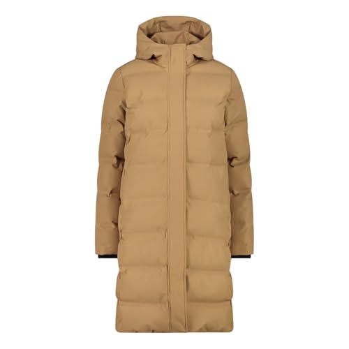 CMP, COAT FIX HOOD, 34K0096, Basic Brown, D46, Woman von CMP