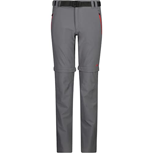 CMP, Zip Off Dry Function Trousers, Grey-FIRE, 98 CMP, Zip Off Dry Function Trousers, Grey-FIRE, 98 von CMP