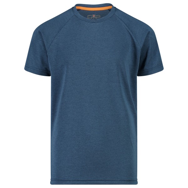 CMP - Boy's T-Shirt Jacquard Jersey - Funktionsshirt Gr 104 blau von CMP