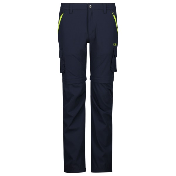 CMP - Boy's Zip Off Pant 4-Way Stretch - Trekkinghose Gr 104 blau von CMP