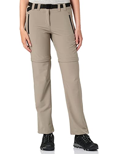 CMP - Stretch-Zipp-Off-Hose für Damen, Seil, D44 von CMP