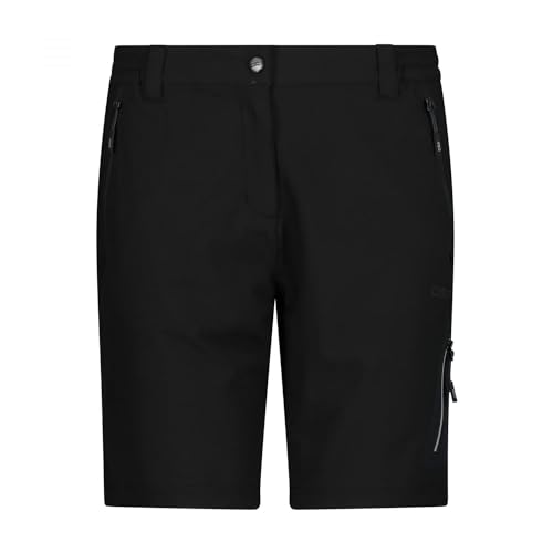 CMP - Stretch-Bermudashorts für Damen, Schwarz, D44 von CMP