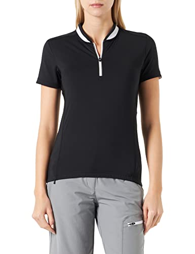 CMP - Stretch-Fahrrad-T-Shirt für Damen, Schwarz, D40 von CMP