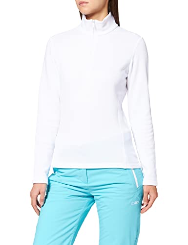 CMP - Stretch-Fleecepullover für Damen, Weiss, D40 von CMP