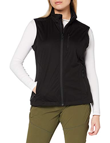 CMP - Leichte Softshellweste für Damen, Schwarz, D38 von CMP