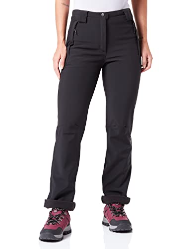 CMP - Bequeme Softshell-Hose für Damen, Schwarz, C24 von CMP