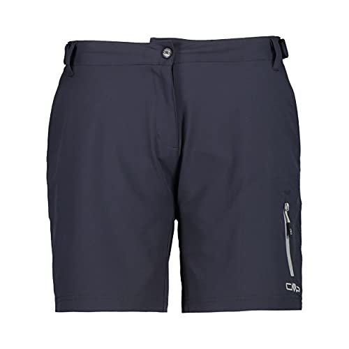 CMP - Stretch-Bermudashorts für Damen mit Innenfutter, Anthrazit, D38 von CMP