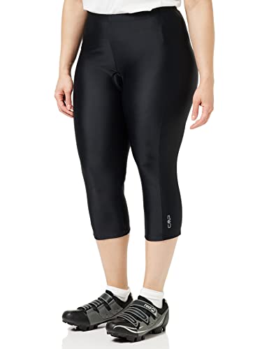 CMP - ¾-Radhose für Damen, Schwarz, D44 von CMP