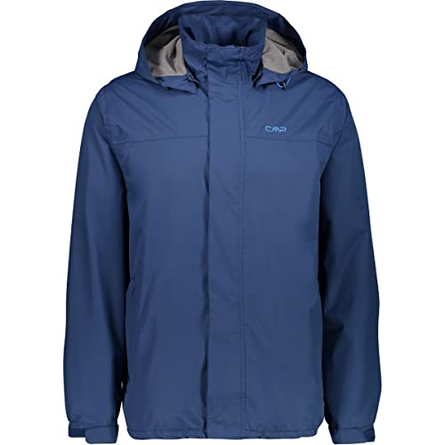 CMP - Herrenjacke mit Kapuze und Druckknöpfen, Marine, 48 von CMP