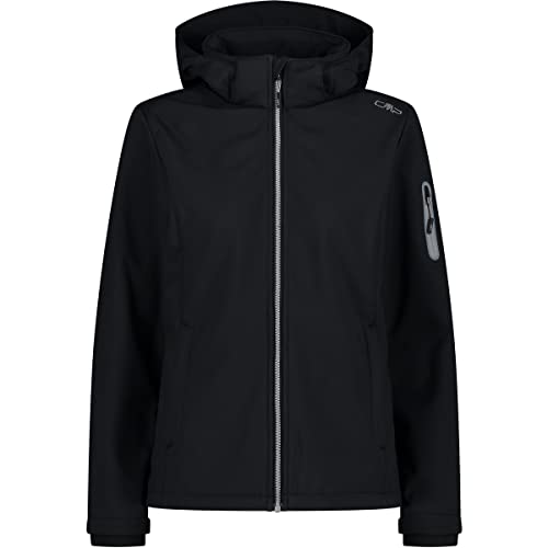 CMP - Damenjacke mit Kapuze und Reißverschluss, Schwarz, XXXXL von CMP