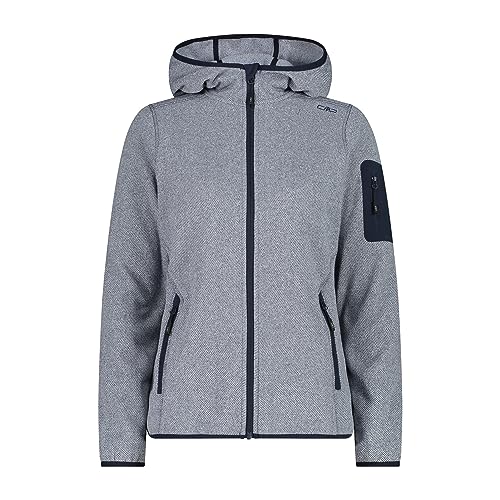 CMP - Damenjacke mit fester Kapuze, B. Blau-Weiß, M von CMP