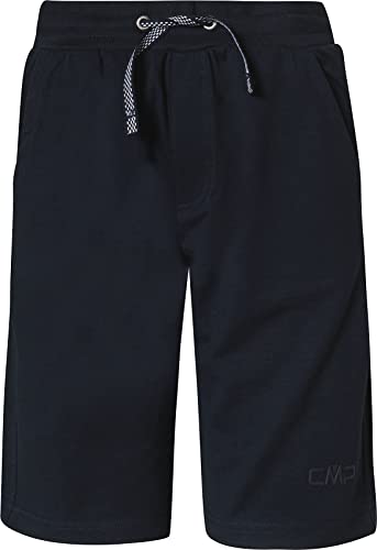 CMP - Elastische Shorts für Kinder, Schwarz Blau, 104 von CMP