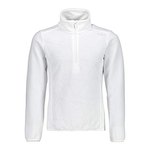 CMP Fleecepullover Pulli Girl Sweat weiß atmungsaktiv wärmend (98) von CMP