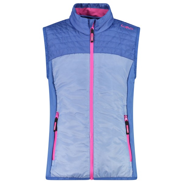 CMP - Girl's Hybrid Vest - Kunstfaserweste Gr 104 blau/lila von CMP