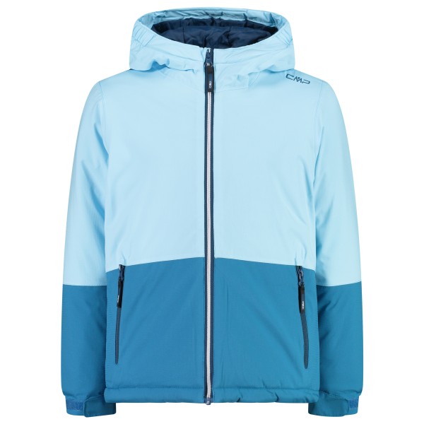 CMP - Girl's Jacket Fix Hood Ripstop - Winterjacke Gr 116 blau von CMP
