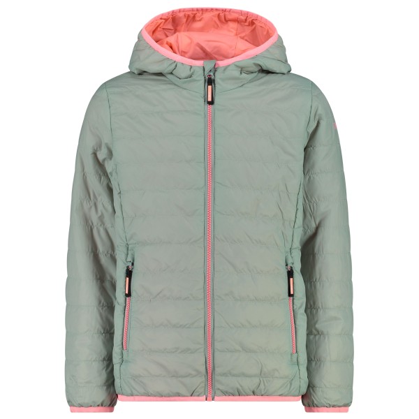 CMP - Girl's Padded Jacket Fix Hood - Kunstfaserjacke Gr 104;110;116;128;140;152;164;176;98 blau;grau von CMP