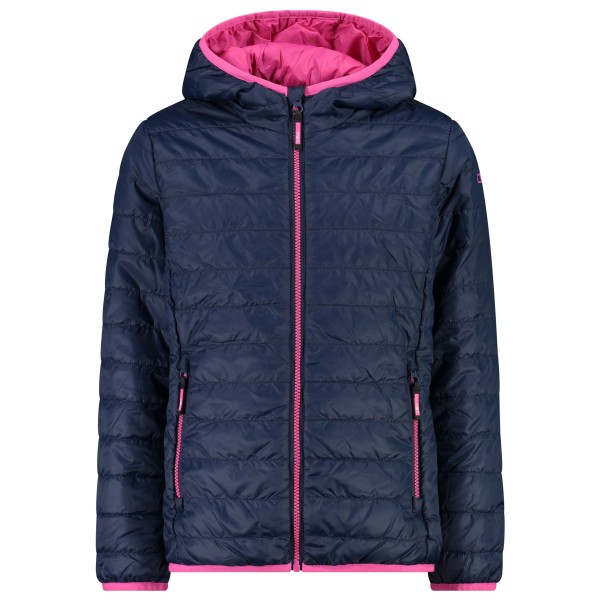 CMP - Girl's Padded Jacket Fix Hood - Kunstfaserjacke Gr 152 blau von CMP