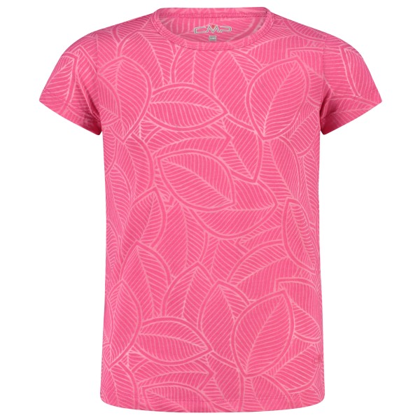 CMP - Girl's T-Shirt Burnout Jersey - T-Shirt Gr 110 rosa von CMP