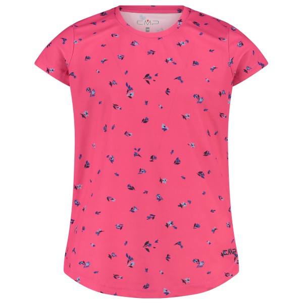 CMP - Girl's T-Shirt Piquet Pattern - T-Shirt Gr 152 rosa von CMP