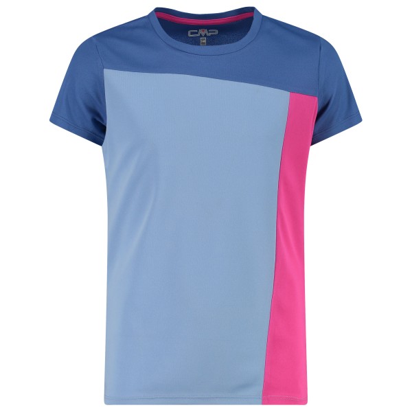 CMP - Girl's T-Shirt Piquet - T-Shirt Gr 140 blau von CMP