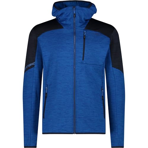 CMP Grid Tech Herren-Fleecejacke mit fester Kapuze von CMP