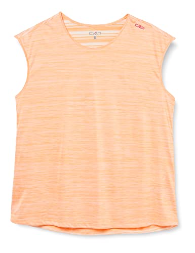 CMP - Halbtransparentes Melange-T-Shirt für Damen, Solarium, D46 von CMP