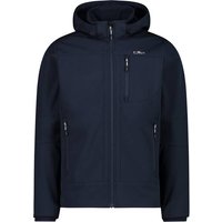 CMP Herren Funktionsjacke Herren Softshelljacke mit Kapuze Men Softshell Jacket Zip Hood von CMP