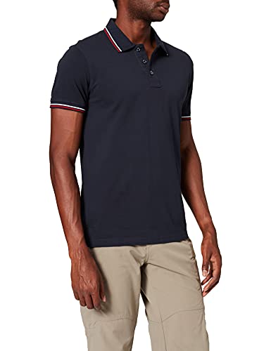 CMP - Herren-Poloshirt aus Baumwolle, Schwarz Blau, 48 von CMP