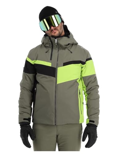 CMP - Herrenjacke mit fester Kapuze, Khaki, 48 von CMP