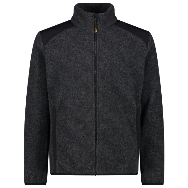 CMP - Jacket Wool Effect - Fleecejacke Gr 50;52;54 schwarz von CMP