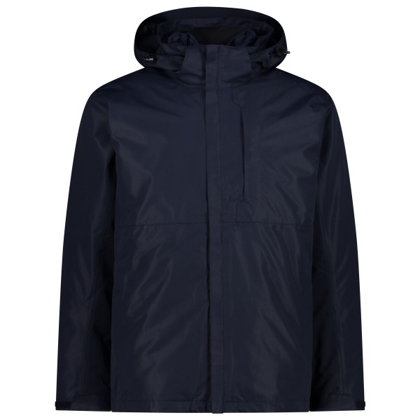 CMP - Jacket Zip Hood Detachable Inner Jacket Taslan - Doppeljacke Gr 48;50;52;54;56;58 blau;schwarz von CMP