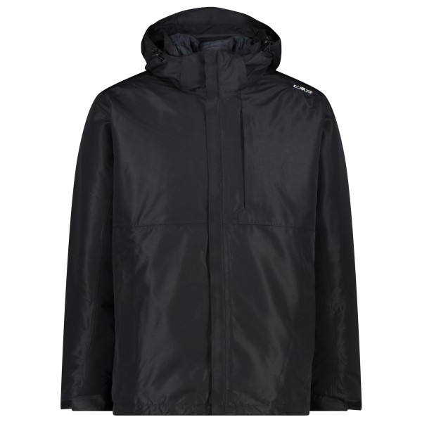 CMP - Jacket Zip Hood Detachable Inner Jacket Taslan - Doppeljacke Gr 50 schwarz von CMP