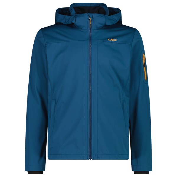 CMP - Jacket Zip Hood Light Softshell - Softshelljacke Gr 50 blau von CMP