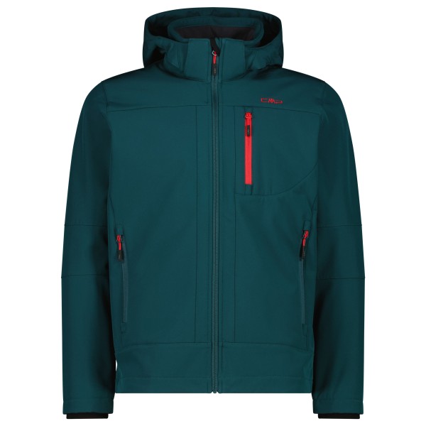 CMP - Jacket Zip Hood Softshell - Softshelljacke Gr 60 blau CMP - Jacket Zip Hood Softshell - Softshelljacke Gr 60 blau von CMP