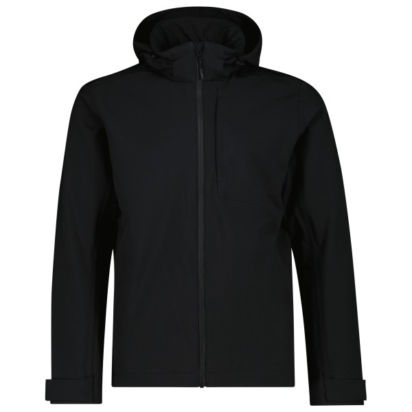 CMP - Jacket Zip Hood Stretch Softshell - Softshelljacke Gr 48 schwarz von CMP