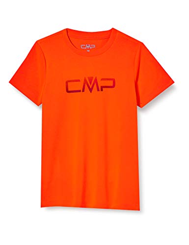CMP - Kinder-T-Shirts, Blitzorange, 116 von CMP