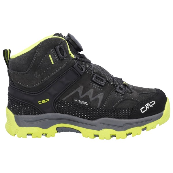 CMP - Kid's Kiruna Mid Fitgo Trekking Shoes WP - Wanderschuhe Gr 38 schwarz von CMP