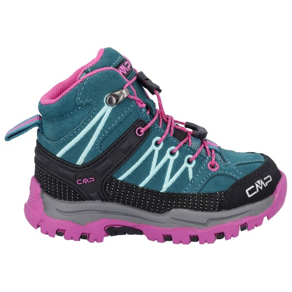 CMP - Kid's Rigel Mid Trekking Shoes Waterproof - Wanderschuhe Gr 28 blau von CMP